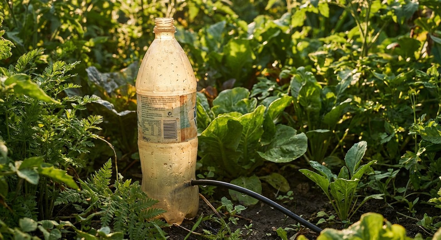 Un progetto fai-da-te sorprendente: quando un rifiuto diventa un sistema di irrigazione intelligente